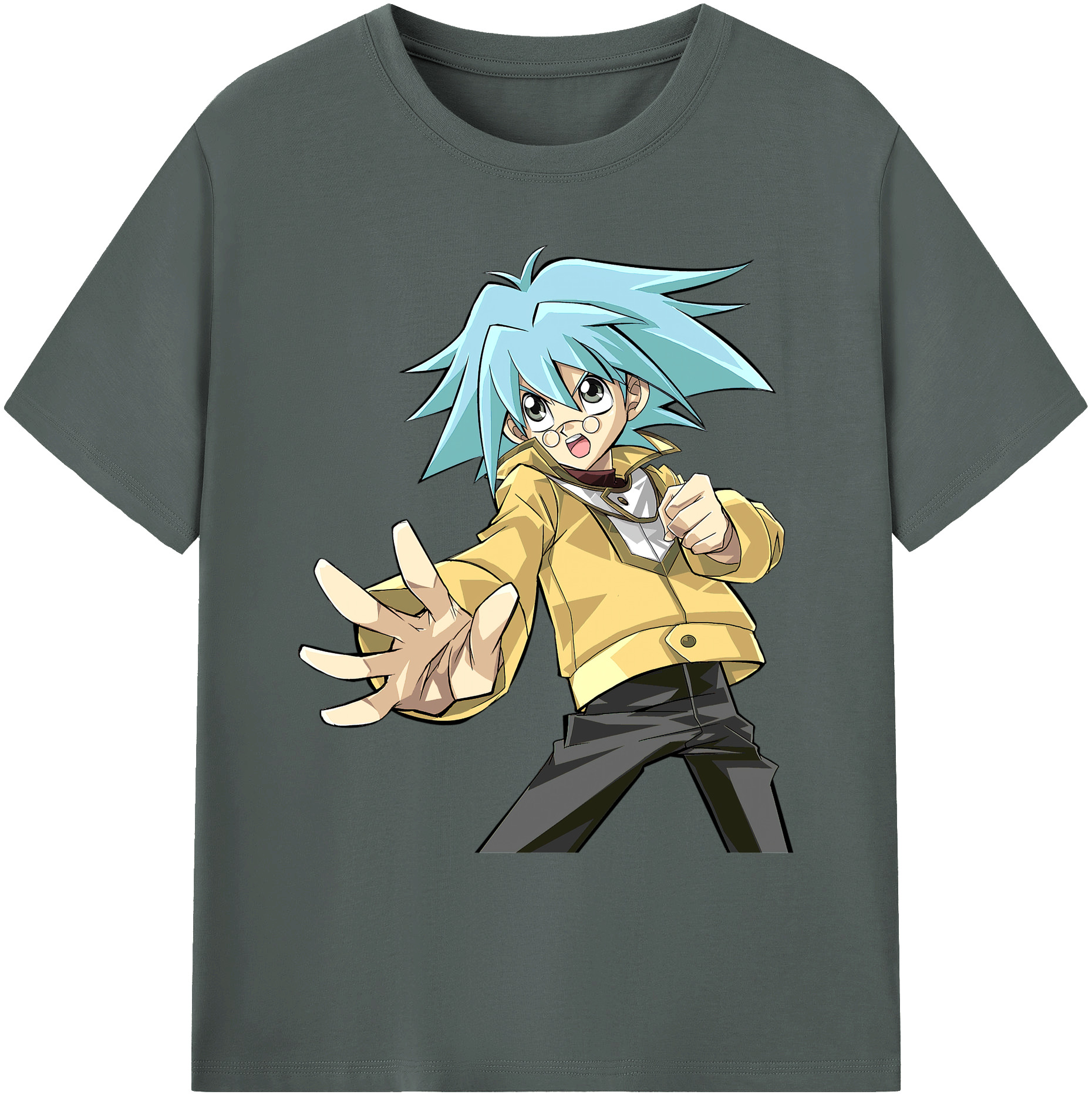 （画像用） 遊☆戯☆王 Yu-Gi-Oh! 綿100％ メンズ半袖Tシャツ｜肌触りやわらか＆通気性